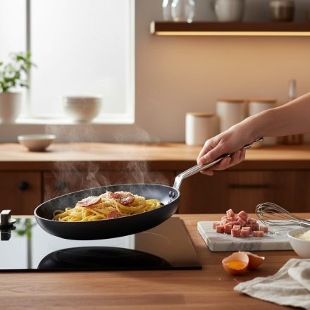 Choc Intense Serpenyő 28 cm-es, e-tratartós kerámia bevonattal a de Buyer-től