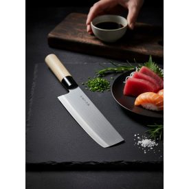   Satake Megumi Nakiri japán konyhakés 16 cm – Zöldségek mestere