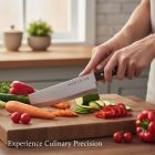 Satake Tomoko Nakiri japán konyhakés 16 cm