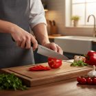 Satake Daichi Gyuto (Séf) japán damaszk konyhakés 20 cm