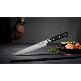 Satake Daichi japán damaszk szeletelő kés 20 cm