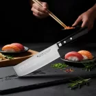 Satake Unique Sai japán damaszk Nakiri kés 17cm