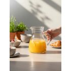 Üveg kancsó 1 liter italokhoz