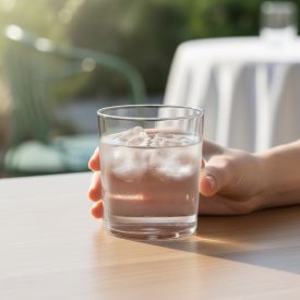 GasztroZoli prémium vizes pohár éttermek és szállodák számára mindennapi használatra