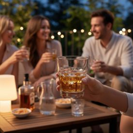 Medina vizespohár, 270 ml, üveg