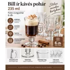 Bill ír kávés pohár 235 ml, üveg - Ír Hagyomány