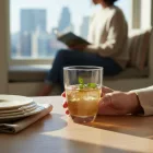Fonte vizes pohár 310 ml – üveg pohár, stabil kialakítás