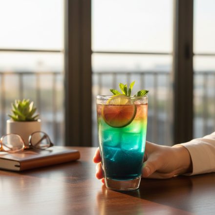 Fonte Collins long drink pohár 370 ml – elegáns koktélpohár