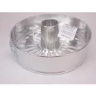 Tortaforma kuglófsütő betéttel, csatos, 26 cm, (0346)
