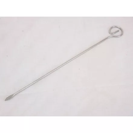 Rablóhústű 21 cm rozsdamentes acélból – 4 db-os csomag grillezéshez és saslik készítéshez
