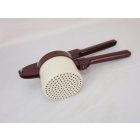 Burgonyaprés porfestett acélból, rozsdamentes betéttel