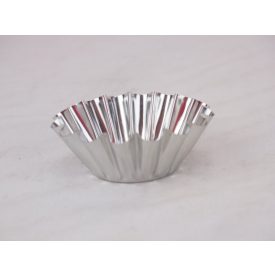 Kosárka sütőforma, 6,4x2,4 cm, 20 db/csomag, (0087)