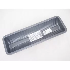 Őzgerinc sütőforma, keskeny, 34,5x11,2x4,5 cm, thermoplate, (0773)