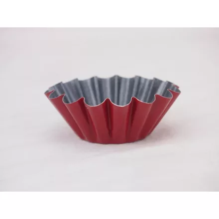 Kosárka sütőforma 20 db/csomag, 6,4×3,7×2,4 cm, thermoplate bevonattal