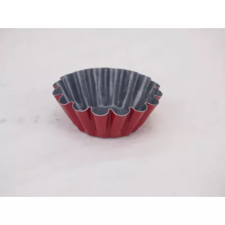 Kosárka sütőforma, mini, 5x1,8 cm, 20 db/csomag, thermoplate, (0728)