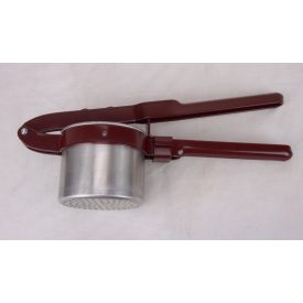 Rozsdamentes magyar burgonyaprés, klasszikus krumplinyomó, kétkaros kivitel