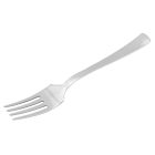 Doram evővilla – részletfotó a fényes rozsdamentes acél felületről és modern vonalvezetésről, prémium, időtálló kivitelben