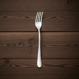 Segno desszertvilla 18/10 rozsdamentes acélból – 12 darabos csomag, 1,8 mm vastag, elegáns olasz minőség desszertekhez