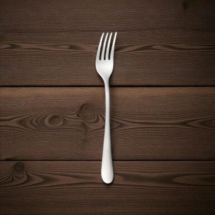 Segno desszertvilla 18/10 rozsdamentes acélból – 12 darabos csomag, 1,8 mm vastag, elegáns olasz minőség desszertekhez