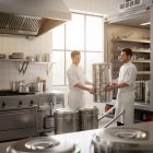 Badella ételszállító 15 liter duplafalú 30-32 cm