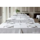 Fehér damaszt asztalterítő 140*180 cm,