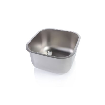 Négyszögletes mosogatómedence, 340x340x200 mm