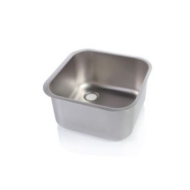 Négyszögletes mosogatómedence, 400x400x250 mm