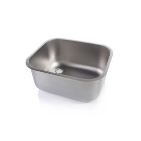 Négyszögletes mosogatómedence, 500x400x250 mm, balos