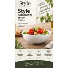 Style salátástál, 16 cm, 550 ml, high alumina porcelán