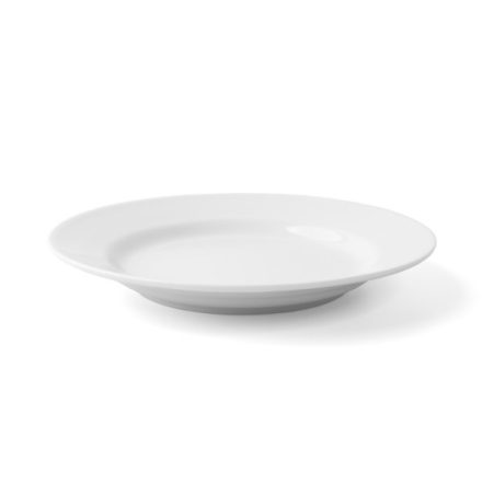 Basic lapos tányér 20 cm – fehér, kemény porcelán, karcálló, német minőségű tányér mindennapi használatra
