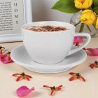 Fine Dining cappuccino csésze – prémium porcelán, 240 ml