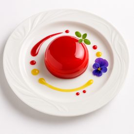 Lubin lapostányér, 19 cm, alumina porcelán