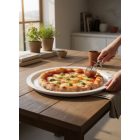 Pizzatányér, 33 cm, high alumina porcelán