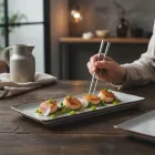 Arena lapostányér, 27x16 cm, kemény porcelán