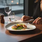 Arena lapostányér, 27x18 cm, kemény porcelán