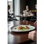 Arena lapostányér, 27x18 cm, kemény porcelán