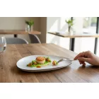 Arena lapostányér, 27x18 cm, kemény porcelán