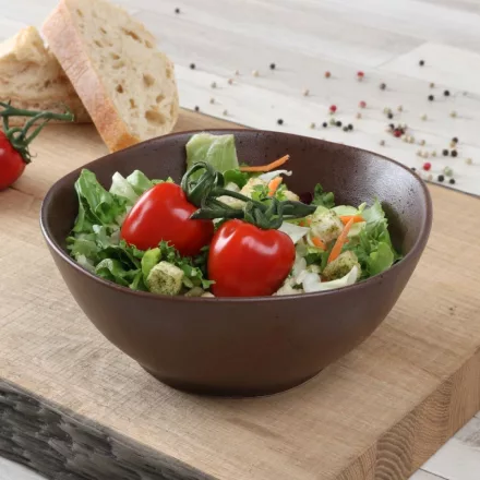 Tierra 800 ml-es tál, 17 cm, kemény porcelán