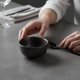 Carbon tálka 90 ml, 8 cm, kemény porcelán