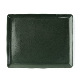 Musgo lapostányér, 33x27 cm, kemény porcelán