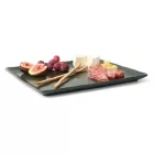 Musgo lapostányér, 33x27 cm, kemény porcelán