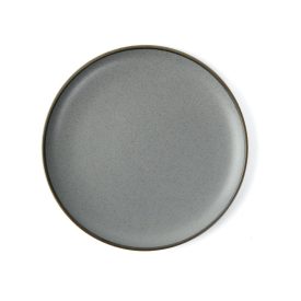 Granito lapostányér, 21 cm, alumina porcelán