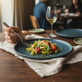   Coral lapostányér, 25 cm, 740 ml, magas peremű, alumina porcelán