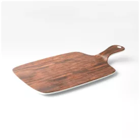 Wood snack tányér, 30x16 cm, alumina porcelán
