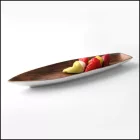 Wood előételes tál, 38 cm, alumina porcelán