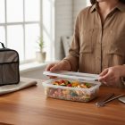 Ételszállító edény fedővel 0,5 liter