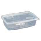 Ételszállító edény 0,5 liter fedővel – BPA-mentes magyar műanyag doboz
