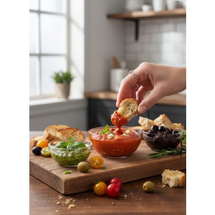 Empilable tálka 6 cm, 26 ml, üveg, sorolható