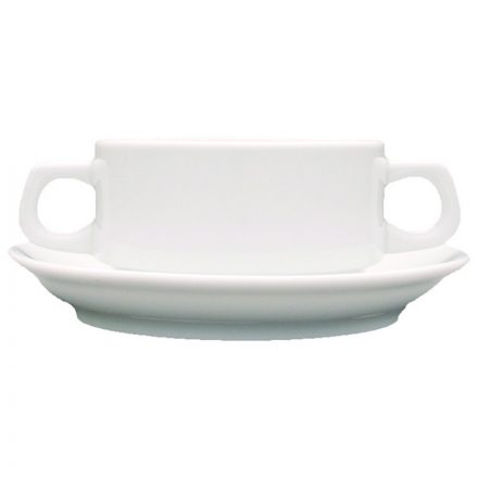 Kaszub levesescsésze+alj 16 cm, 320 ml, porcelán