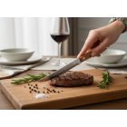 Fanyelű steak kés 11,5 cm penge